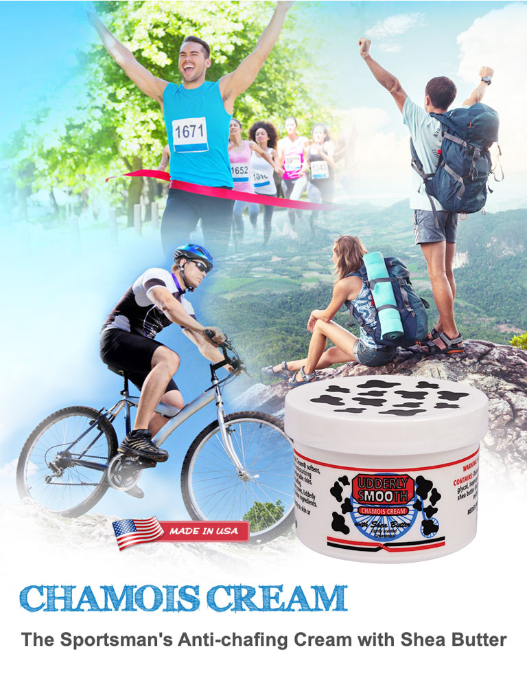 Chamois Cream ~ The Sportman's Anti-chafing Cream with Shea Butter