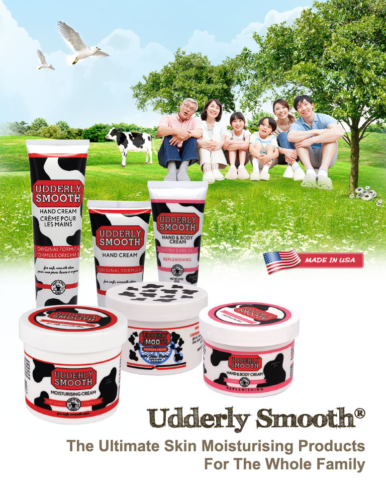 Udderly Smooth ~ The Ultimate Skin Moisturising Products For The Whole Family